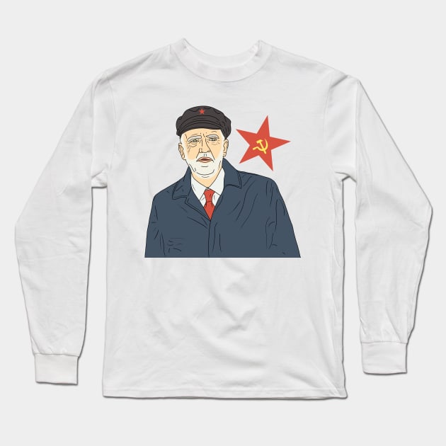 Jeremy Corbyn | Comrade Long Sleeve T-Shirt by tommytyrer